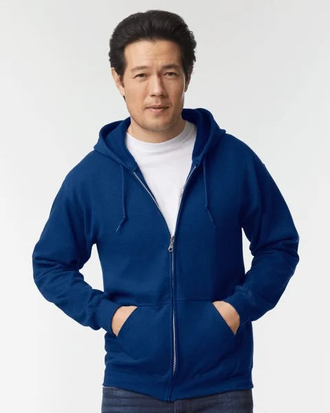 Custom Gildan 18600 Heavy Blend Full-Zip Hooded Sweatshirt