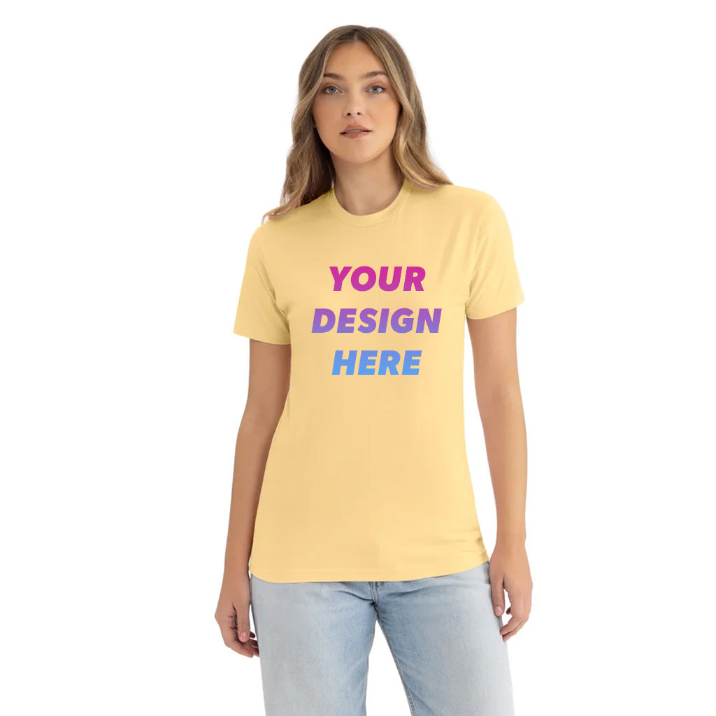 Custom Next Level 3600 T Shirt Premium Short Sleeve Crew