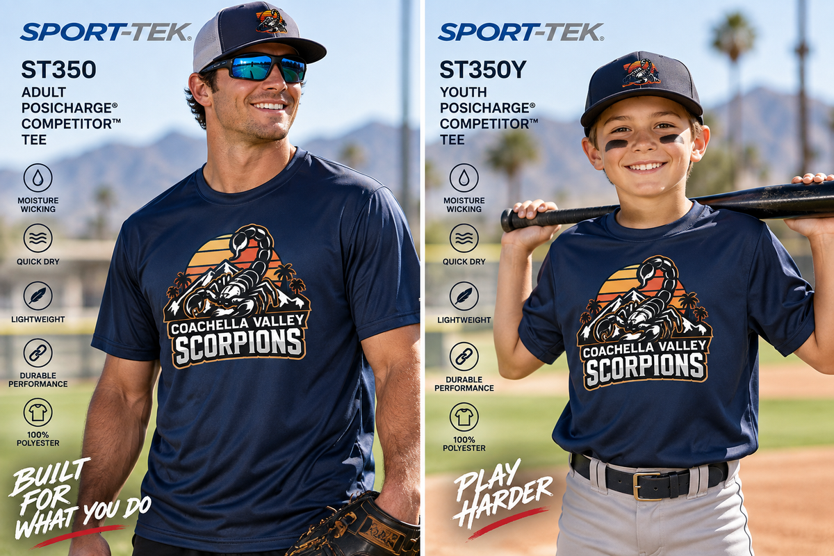 Custom Sport-Tek ST350 PosiCharge Competitor Tee