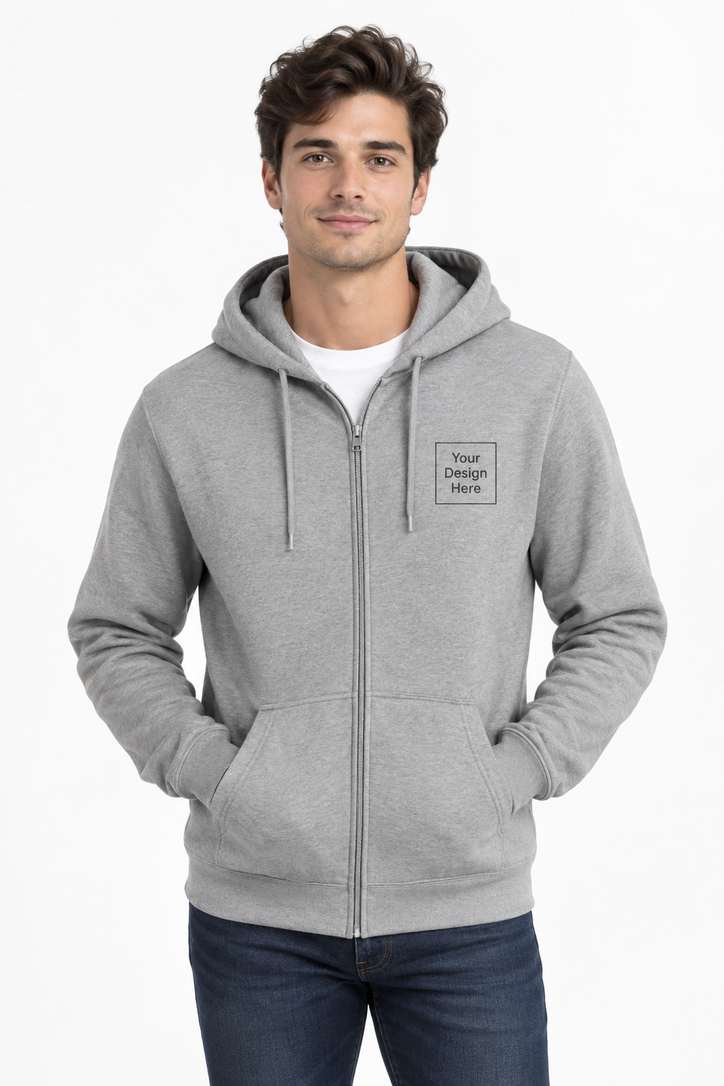 Custom Gildan 18600 Heavy Blend Full-Zip Hooded Sweatshirt